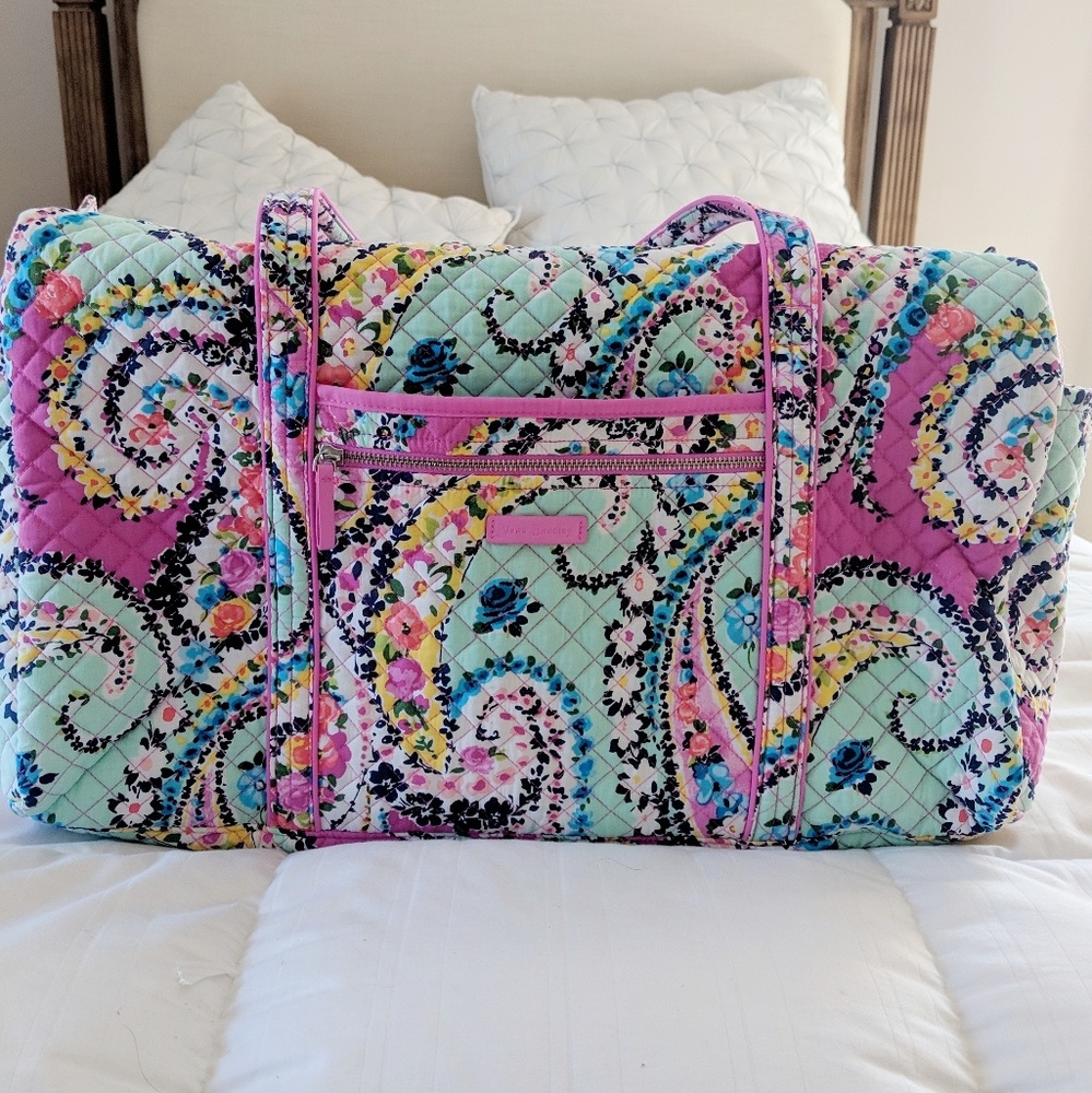 Vera Bradley Iconic Large Travel Duffel